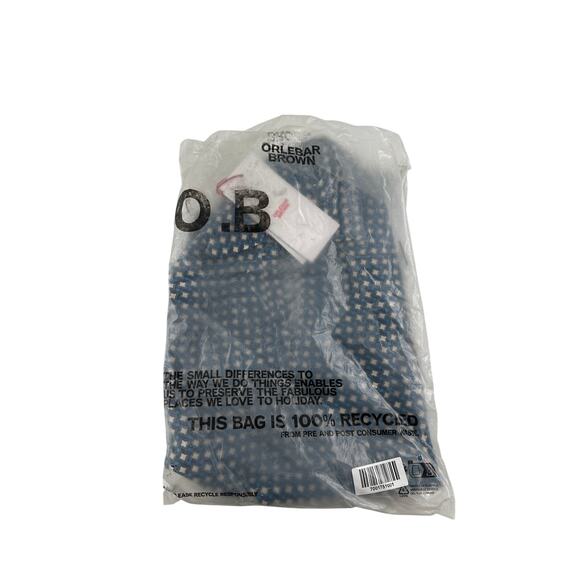 Orlebar Brown Catalina Blue Relaxed Fit Classic Piscina Print Shirt Size M - Picture 3 of 11